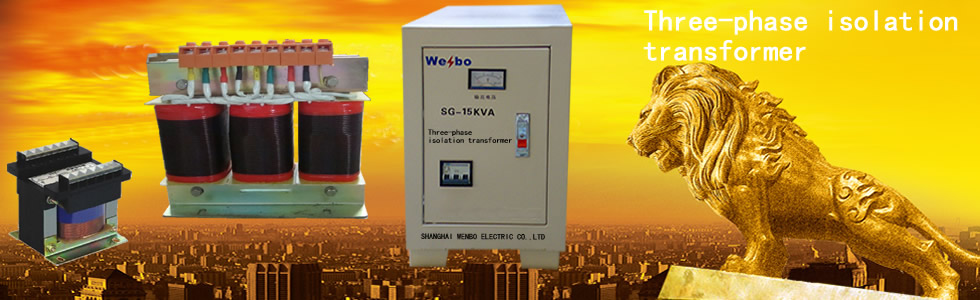 Three-phase isolation transformer